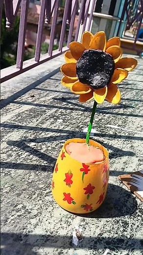 let's make pista shell sunflower...🌻☺️ #youtube #diy #youtubeshorts