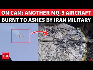 SHOCK VIDEO: American MQ-9 Blown To Pieces, Iranian Missiles Shoot Down Dozen US Aircraft Amid War
