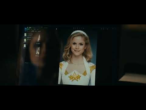 Starlight looks at herself in her youth scene, The Boys Season 4 Episode 5