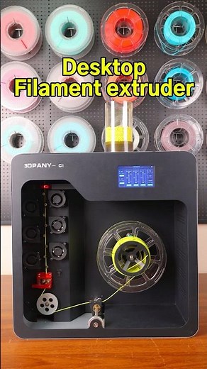 Get the specific filament you need quickly—all it takes is a single 3DPANY-C1#filamentextruder