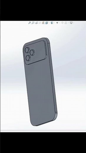 iPhone 17 Pro Design in SolidWorks | Step by Step Educational Tutorial