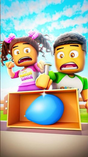 DON'T POP THE BALLOON #shorts #roblox