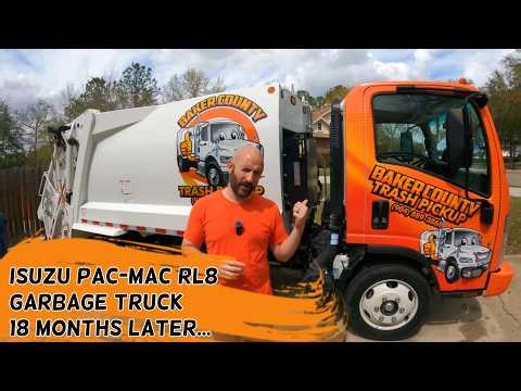 1.5 Year Review: Isuzu Pac-Mac RL8 Garbage Truck (& Preventative Maintenance #3)