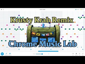 Krusty Krab (Trap Remix) on Chrome Music Lab - Song Maker (Link in Description)
