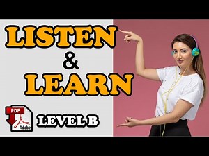 Listening Comprehension Exercise - level B+ PDF - Easy English Lesson