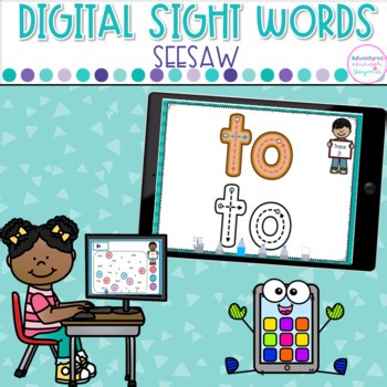Sight Words: 1st Grade, Literacy Games, Seesaw, Digital Literacy Centers, Gr K-1
