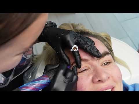 Full nano brows session | Best nano brows technique | Nano brows Dallas Texas