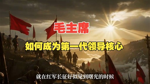 毛主席，从【军内无职、党内无权】到最高领导，是怎么做到的？《解谜：长征路》