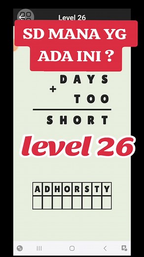 Bermain Game Matematika: Cryptarithm Level 22-26