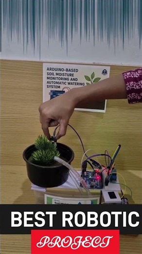 Automatic Soil Moisture Monitoring & Watering Robot | Arduino Smart Agriculture 🌱🤖 #bhagalpur