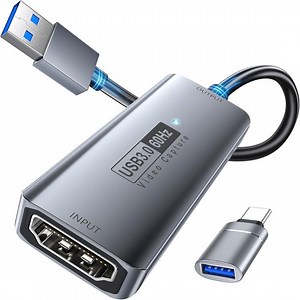 4K HDMI Video Capture Card - USB 3.0 1080P 60FPS Audio Video Opnamekaart voor Gaming,... | bol