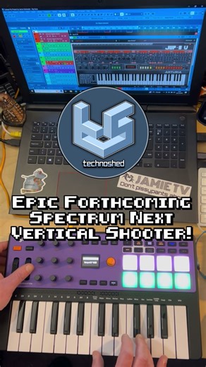 Composing For Rei-Gun #spectrumnext #retro #videogame in #cubase15pro