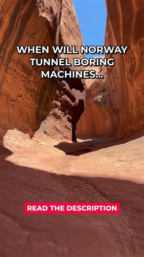 Norway Tunnel Boring Machines #Shorts
