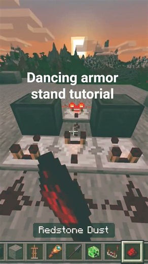 dancing armor stand tutorial