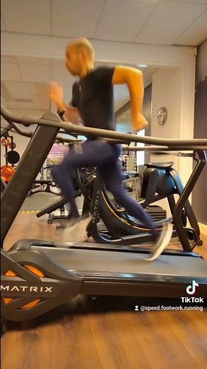 Speed training with matrix s drive treadmill
