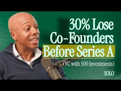 How To Fundraise As A Solo Founder with Charles Hudson (Precursor Ventures)