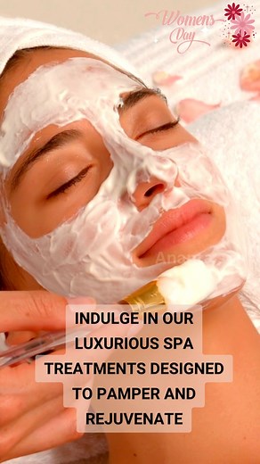 🌸✨ Join us at Ananta Spa to Celebrate Women's Day! ✨🌸 Ladies, save the date! On March 8th, we're honoring the remarkable strength, resilience, and beauty of women everywhere. 💪🌟 At Ananta Spa, we're rolling out the red carpet for a day dedicated to pampering, empowerment, and inspiration. Treat yourself to our luxurious spa treatments, designed to refresh your mind, body, and spirit. 🌿 Don't miss out on this special celebration of womanhood. Book your appointment today and indulge in a day 