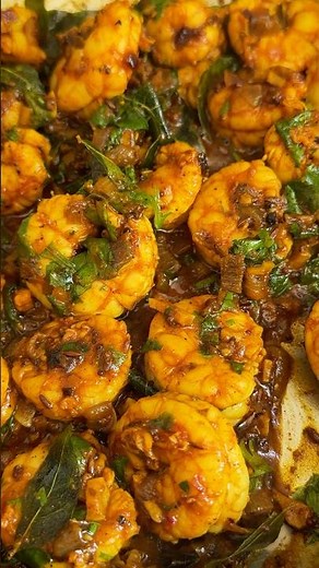 Spicy Prawn Stir Fry with Ginger & Garlic 🔥 #spicy #prawns #stirfry