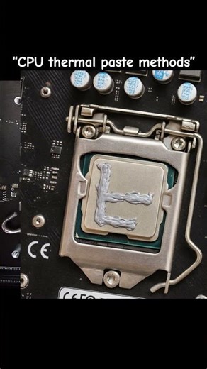 “CPU thermal paste methods” #pcgaming #benchmark #rtx5050 #gtx1080ti