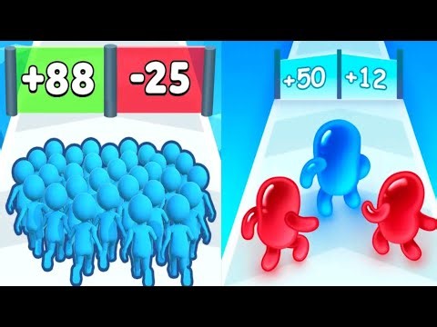 Count Master vs Join Blob Clash 3D - Max Levels Unlocked Speedrun Gameplay