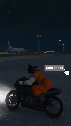 Goku Entered GTA 5 and Lost Control 😳 #shorts