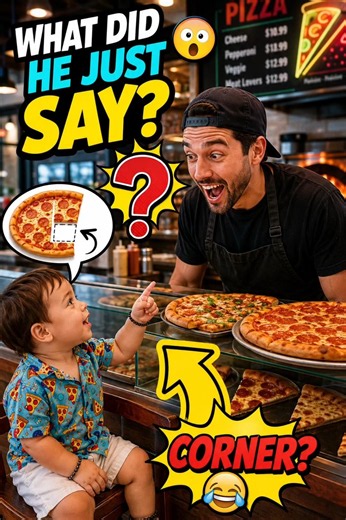 This Kid Asked ONE Question… The Pizza Guy Was NOT Ready 😂🍕