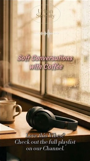 Soft Conversations with Coffee 🌧️ Soft Smooth Jazz for Afternoon Comfort 🎧☕