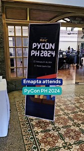Are you ready to see the #PyCon? 🧑‍💻 ​ Here’s what happened during our journey as #PyCon2024 's gold sponsor 💙 ​ We're excited to welcome promising prospects who dropped by our booth! Thank you, everyone! ​ ​ #EmaptaExperience | Emapta Philippines