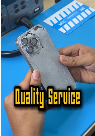 Quality ကောင်းကောင်းလိုချင်တဲ့ Customer တွေအတွက် 😉 #thihaaungmobile #service #iphone #repair #quality