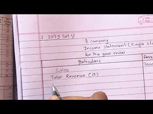 Income Statement Class 12 || NEB Class 12 Final Exam 2079 Questions Solution || Class 12 Account