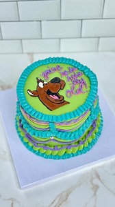 Scooby looks reheheally cute on a cake 🤭🩷 | Mack's Macs Bakery