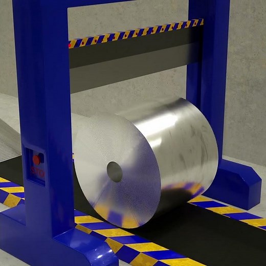 METAL CUT MACHINE - LOOP (C4D Tutorial Preview)