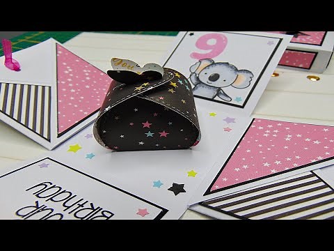 Basteln: Explosionsbox für Geburtstag selber machen / Geschenkidee / Tutorial