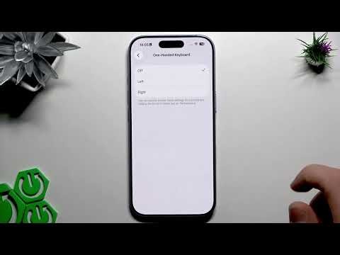 How to Enable One Handed Keyboard on iPhone Pro Max