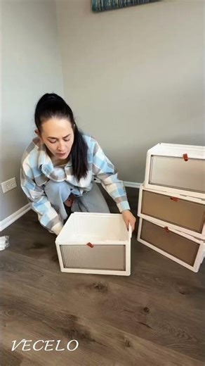 Smart Storage for small Spaces | Magnetic Door Storage Bins That Roll Anywhere #storagesolutions