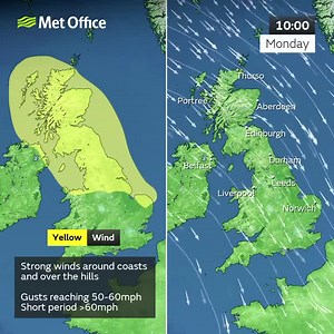 2.9K views · 11 reactions | ⚠️ A further Met Office Yellow weather...