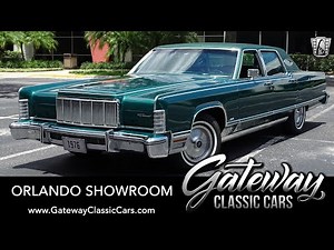 1976 Lincoln Town Car For Sale Gateway Classic Cars Orlando #1946