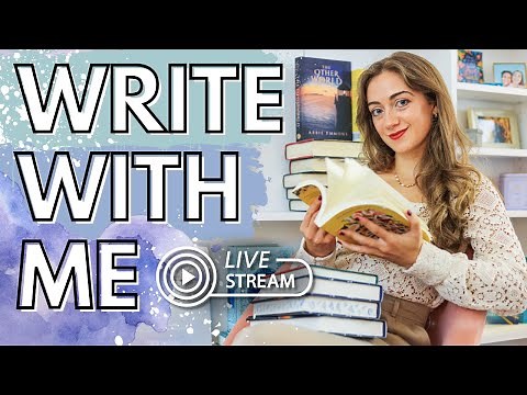 Write With Me LIVESTREAM ✍️✨ super chill writing session