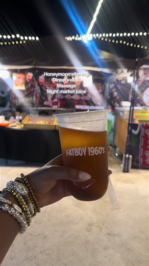 A honeymoon evening well spent #honeymoontrip #thailand