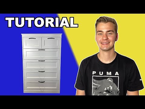 Easy To Follow Songesand 6 Drawer Chest IKEA Tutorial