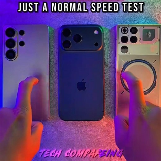 💀JUST A NORMAL SPEED TEST 💥🥶#SpeedTest #MobileTech #SmartphoneShowdown