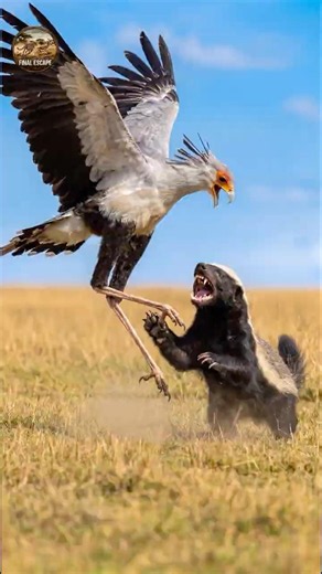 You won't believe how fast this Honey Badger dodges! #shorts #animals #wildlife #animalfight