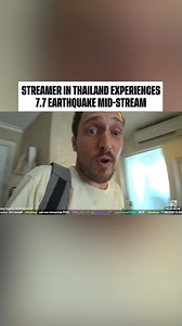 2.7K views · 11 reactions | A Twitch streamer in Thailand was live on a high floor when the massive 7.7 earthquake hit, shaking everything on stream 勞 : Reydempto #Twitch #Earthquake #Thailand #Streamer | Dexerto | Facebook
