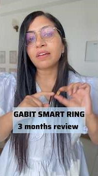 Gabit ring review | Detailed review of smart ring #minivlog #gabitring