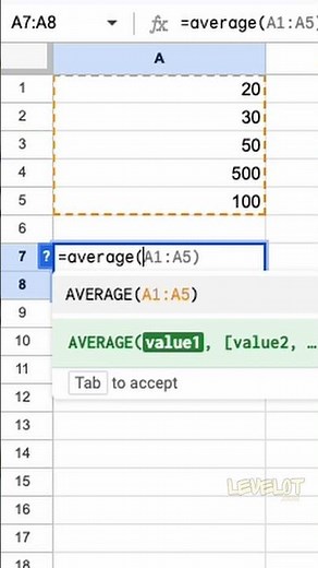 Quickly Calculate the Average/Mean in Excel! 📊