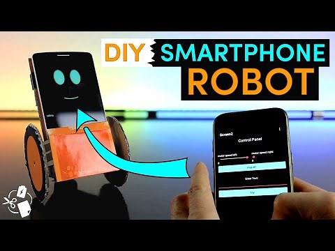 Turn a SMARTPHONE into a programmable ROBOT for kids!