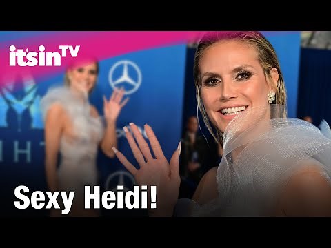 Heidi Klum im Nackt-Kleid: Hier macht sie Megan Fox Konkurrenz | It's in TV