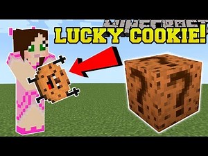 Minecraft: COOKIE LUCKY BLOCK!!! (INSANE COOKIES, ANIMATED BLOCKS, & MORE!) Mod Showcase