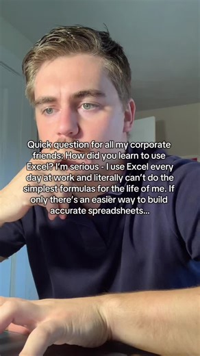 Well, I should’ve said I USED to use Excel everyday… and I hated it. Luckily I found an AI spreadsheet program called @trufflepig that works like a charm. I haven’t had to input a formula myself since finding it. #fyp #worklife #9to5