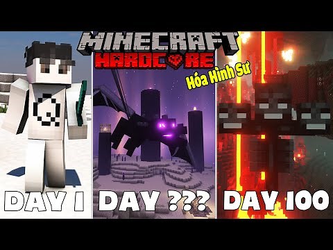 100 NGÀY MINECRAFT BIẾN HÌNH | 100 DAYS IN MINECRAFT HARDCORE IDENTITY MOD